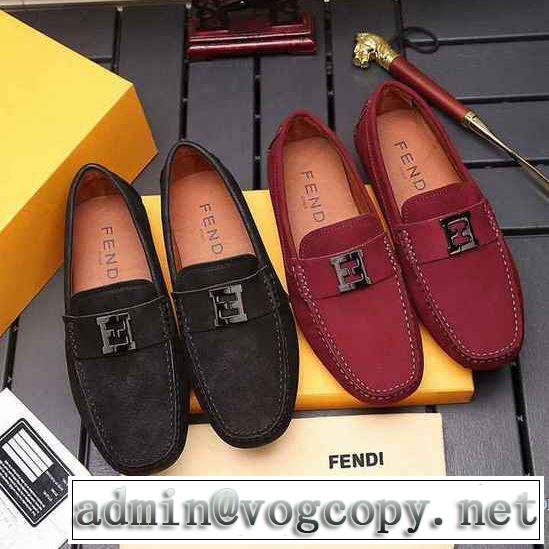 高級感ある 2色可選 驚きの破格値2017 カジュアルシューズ フェンディ FENDI