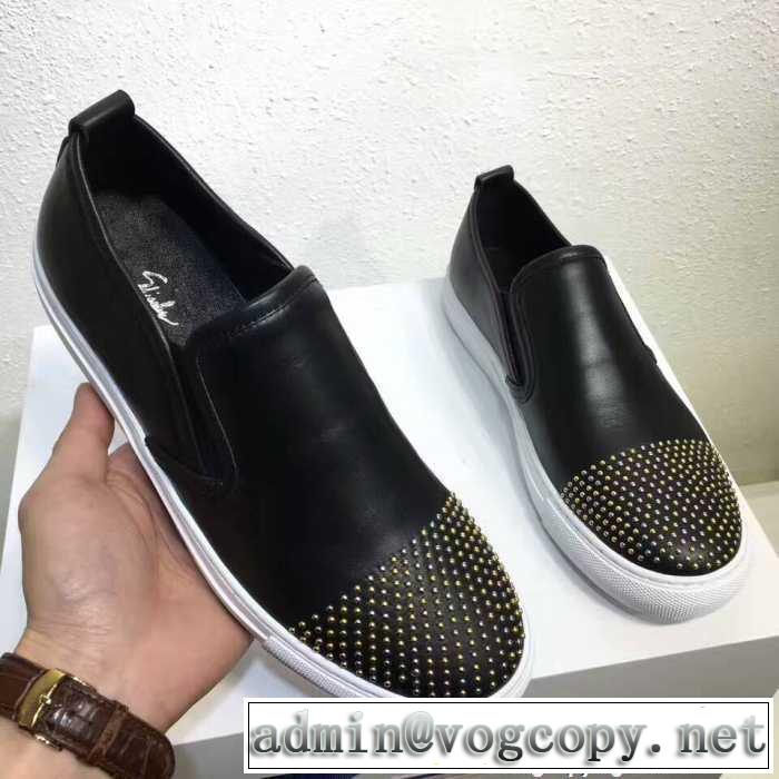  2017 フラットシューズ 人気ブランドナチュラルな素材感 ジュゼッペザノッティ Giuseppe Zanotti