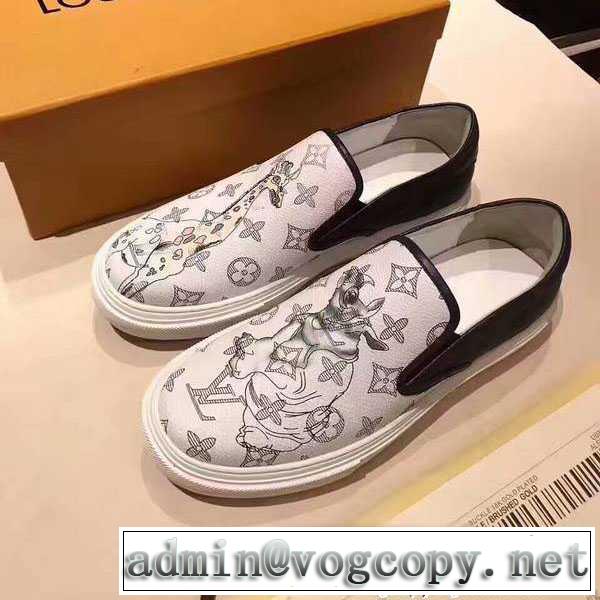  2017春夏 ルイ ヴィトン特別人気感謝SALE LOUIS VUITTON コンフォート スリップオン 4色可選