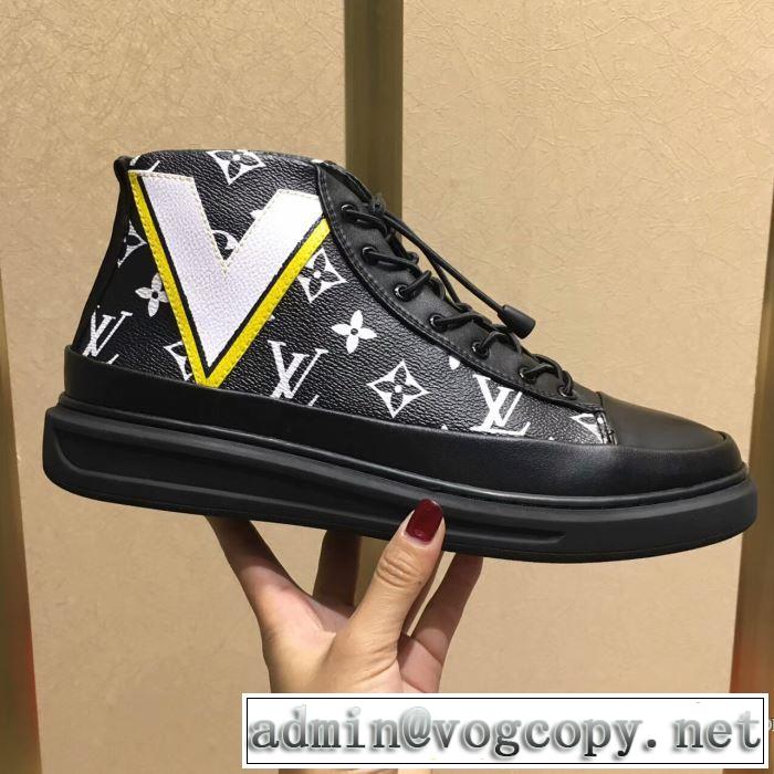 ハイトップシューズ存在感のあるお得2017ルイ ヴィトン LOUIS VUITTON