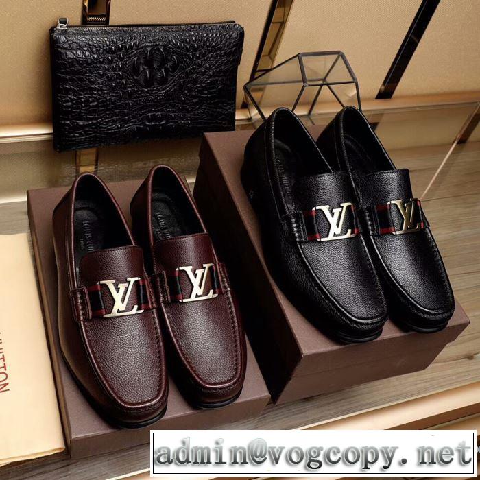 2色可選 2017秋冬季超人気ルイ ヴィトン  LOUIS VUITTON スタイリッシュな印象 フラットシューズ