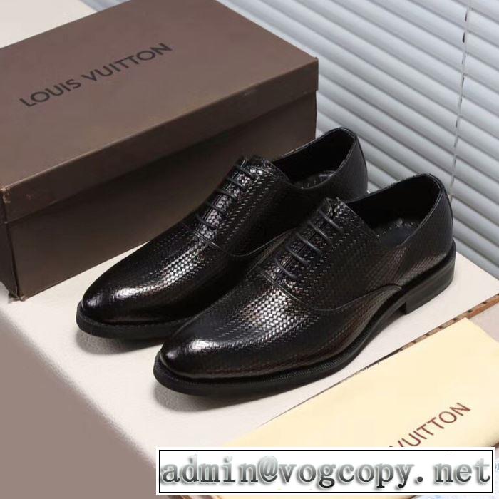 2017最新入荷 落ち着いた感覚ルイ ヴィトン LOUIS VUITTON 極上の着心地 革靴