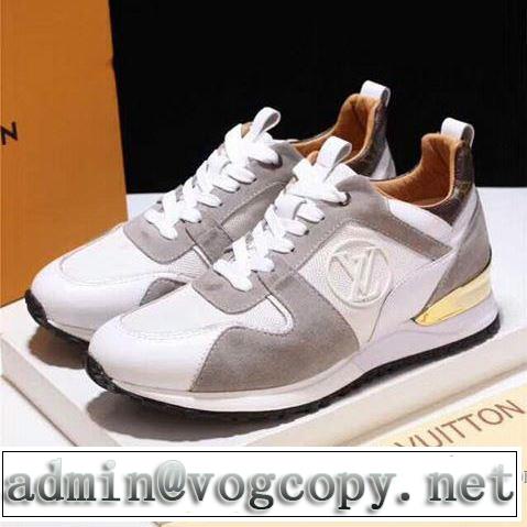 モデル大絶賛? 2色可選 2017秋冬季超人気 ルイ ヴィトン LOUIS VUITTON ランニングシューズ