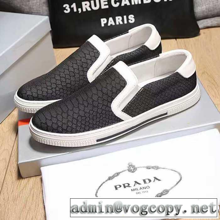 ～希少 2017春夏 プラダ PRADA スリップオン