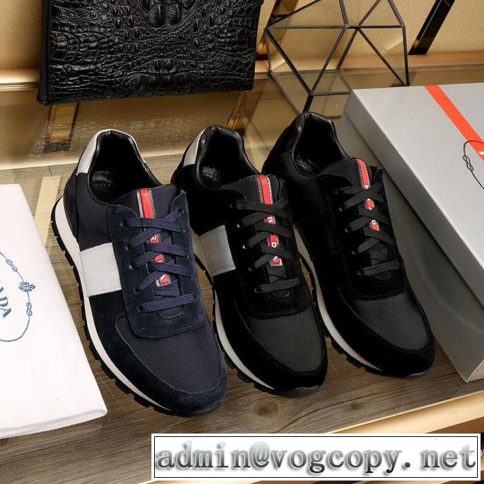 デザイン性の高い 2017 プラダ PRADA スニーカー 3色可選