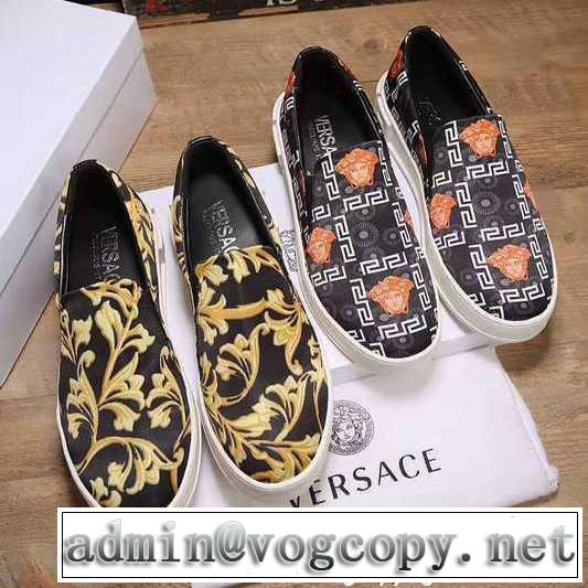 17SS 人気ブランド フラットシューズ ヴェルサーチ VERSACE 4色可選 リゾートスタイル