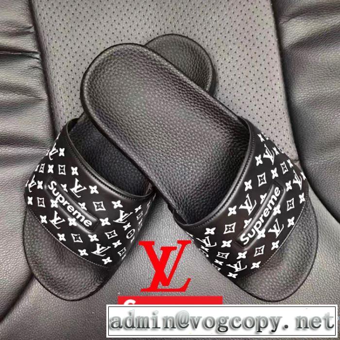 2色可選 ★安心★追跡付 LVsupreme 2017新作 ナチュラルな素材感