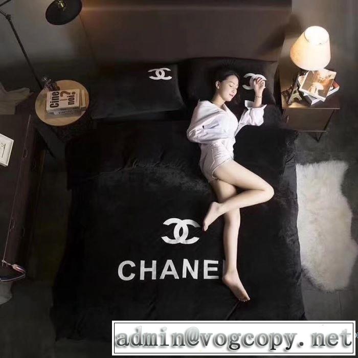 4点セット ◆モデル愛用◆ 2色可選 2017新作 CH CH 寝具セット