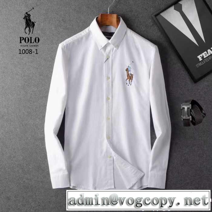 長袖シャツ 2017春夏 素敵 Polo ポロラルフローレン