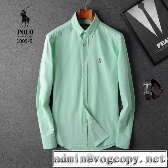 ポロラルフローレン Polo 2017春夏 長袖シャツ 【新アイテム】 大注目！