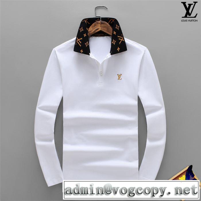 長袖Tシャツ 2017秋冬 【新アイテム】 2色可選 ルイ ヴィトン LOUIS VUITTON