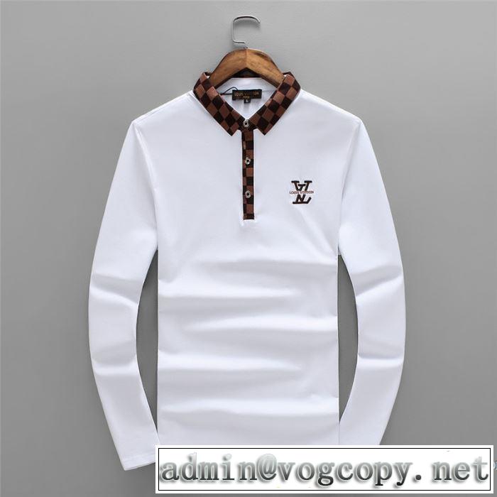 お買い得品 長袖Tシャツ 2色可選 ルイ ヴィトン LOUIS VUITTON  2017秋冬