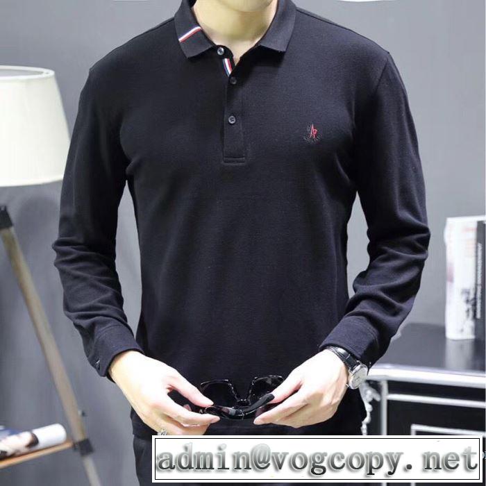 2017秋冬 長袖Tシャツ 【人気ブログ掲載】 3色可選 モンクレール MONCLER