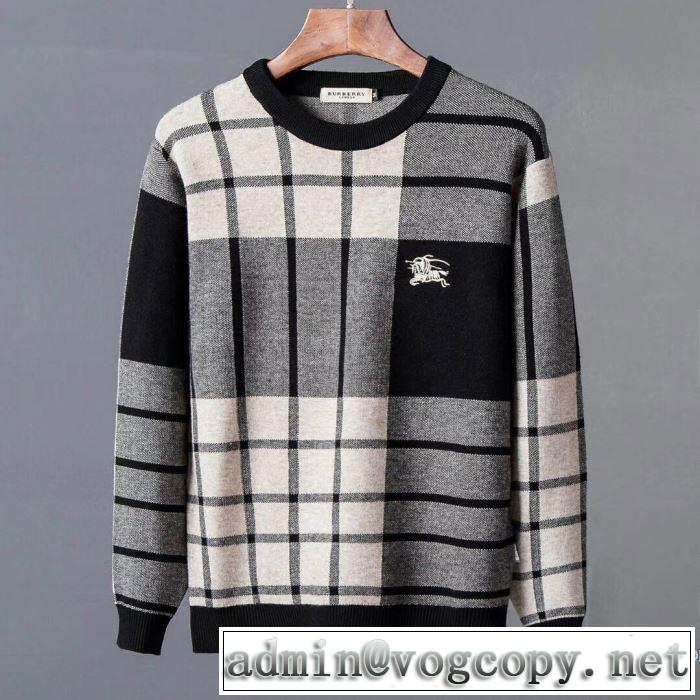 先行販売バーバリー BURBERRY 2017秋冬季超人気ニットコート