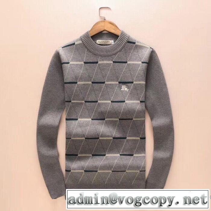 豊富なサイズ 2017年モデル入荷バーバリー BURBERRYニットウェア