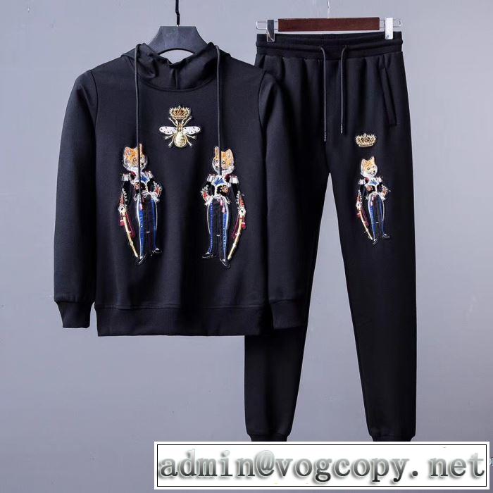 Dolce&Gabbana コスパ最高のプライス2017秋冬季超人気上下セットドルチェ＆ガッバーナ