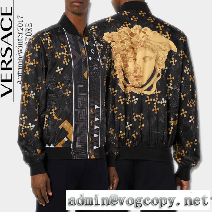 2017秋冬 ヴェルサーチ VERSACE 完売品！大人のセンスを感じさせる