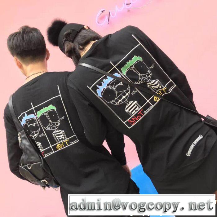 オシャレを満喫できるクロムハーツ 長袖/Tシャツ男女兼用 2018最安値！ CHROME HEARTS