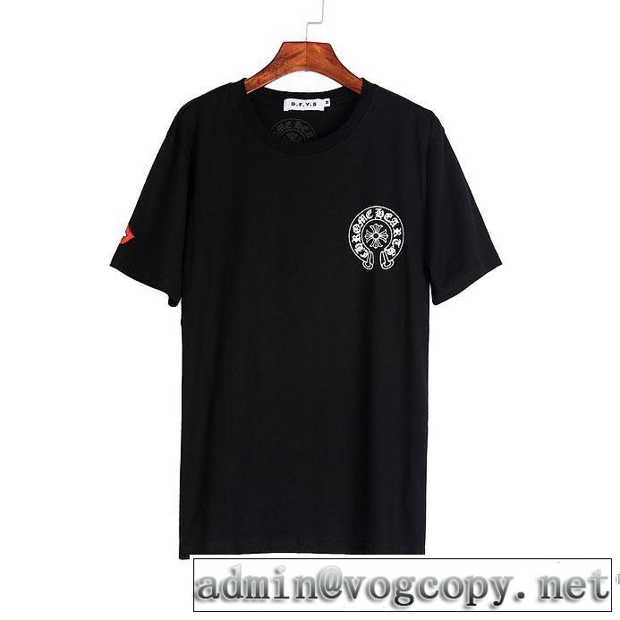 希少性の高い 2018新作 Tシャツ/ティーシャツ 高品質な クロムハーツ CHROME HEARTS 2色可選