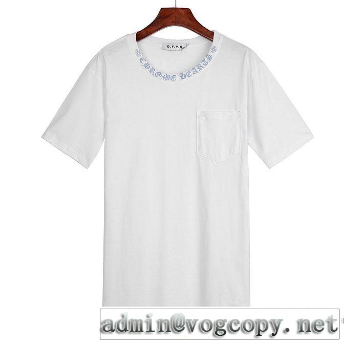 18ＳＳ美品  Tシャツ/ティーシャツ  クロムハーツ CHROME HEARTS  売上ランキング1位  2色可選 2018新作