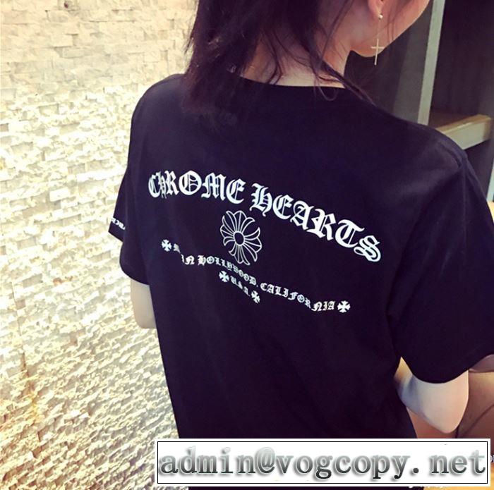 キレイめおしゃれ 2018新作 Tシャツ/ティーシャツ 手頃価格 クロムハーツ CHROME HEARTS 2色可選