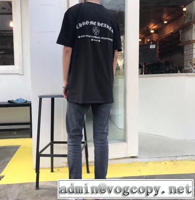 キレイめおしゃれ 2018新作 Tシャツ/ティーシャツ 手頃価格 クロムハーツ CHROME HEARTS 2色可選