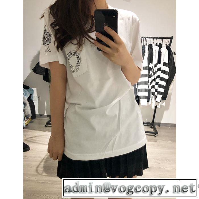  2018新作 Tシャツ/ティーシャツ 話題の新作到着！クロムハーツ CHROME HEARTS 2色可選