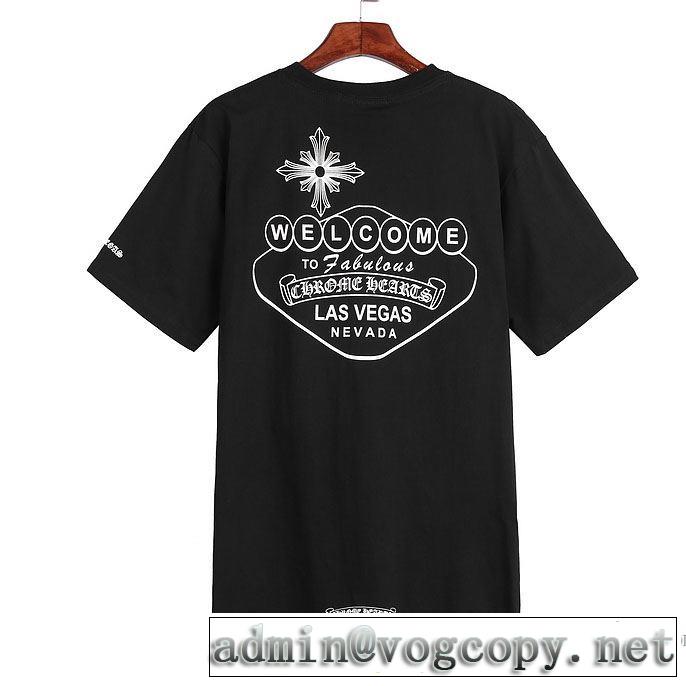 圧倒的人気新着 2018新作 クロムハーツ CHROME HEARTS Tシャツ/ティーシャツ 一味違うデザイン  2色可選