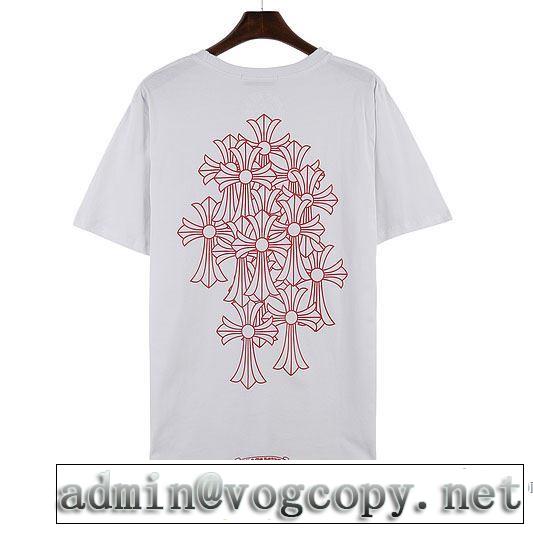 有名人同じアイテム Tシャツ/ティーシャツ しっかりとした 2018新作 クロムハーツ CHROME HEARTS 2色可選