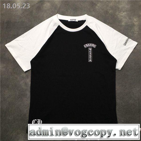 長く使える！ 半袖/Tシャツ 定番品質保証2色可選クロムハーツ CHROME HEARTS優しいフィット感