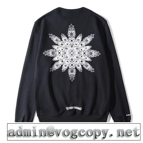 CHROME HEARTS 2色可選 クロムハーツファッションの最先端！ プルオーバーパーカー秋着用