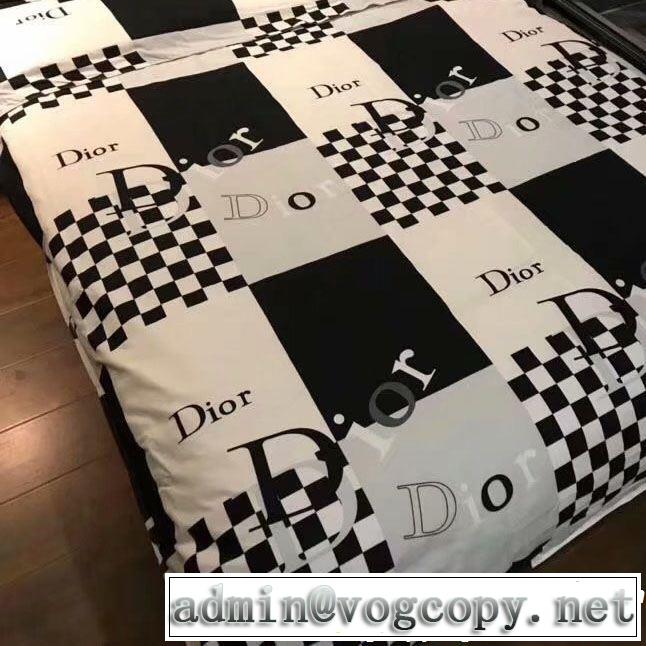ディオール2018【SALE！】 DIOR大人気ブランド  寝具 4点セット今年人気定番