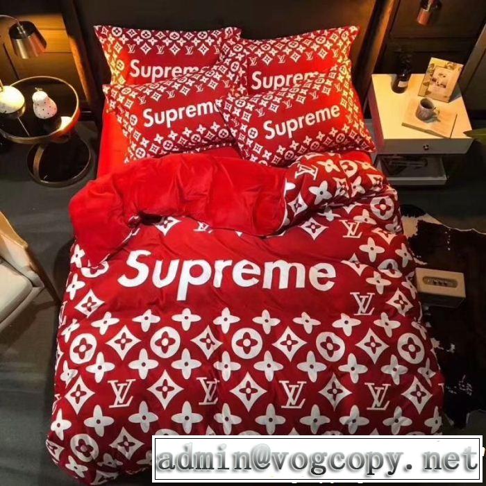 LOUIS VUITTON2018年秋冬シーズン2色可選 寝具 4点セット ルイ ヴィトン有名人同じアイテム