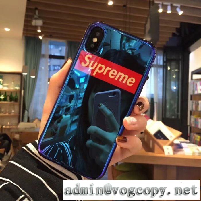  2018新品入荷 iphoneX ケース カバー 2色可選 シュプリーム SUPREME 実用品