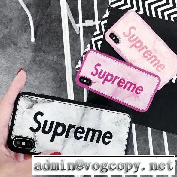 ケース カバー 3色可選 シュプリーム SUPREME 18ＳＳ美品 iphoneX 超激安価格