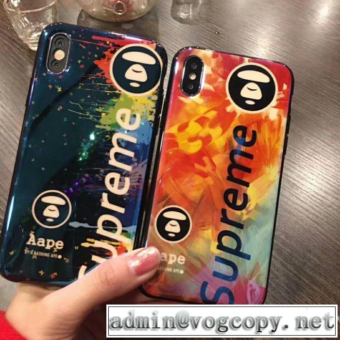 シュプリーム SUPREME 先行受注 2018新品入荷 iphoneX ケース カバー 2色可選