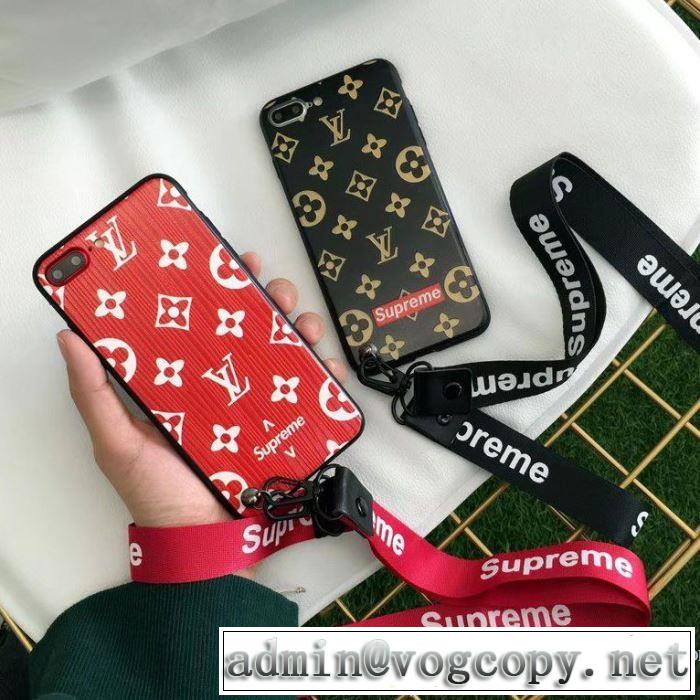 おすすめアイテム シュプリーム SUPREME 2018年春夏シーズン iphoneX ケース カバー 2色可選