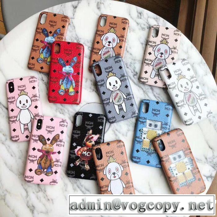 今季大人気新作登場 目前の注目ブランド MCM エムシーエム コピー phoneX/XSケース カバー 多色可選