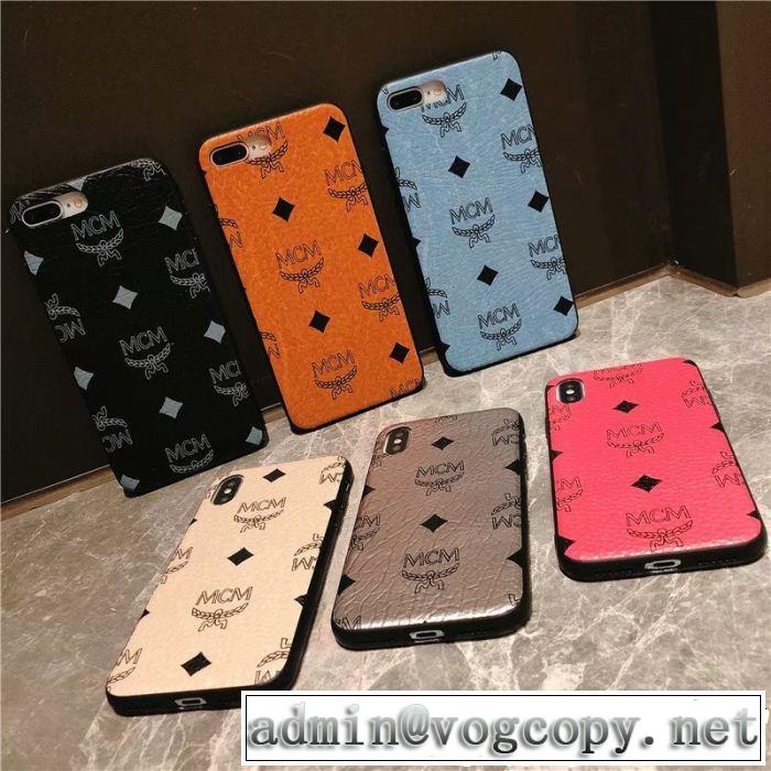 MCM エムシーエム コピー phoneXS/MAX ケース カバー 多色可選 2018年秋冬入荷 上品でファッション