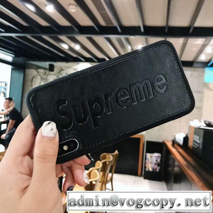 秋冬超人気の最新作 超定番人気 SUPREME シュプリーム iphoneXS/MAX ケース カバー 4色可選