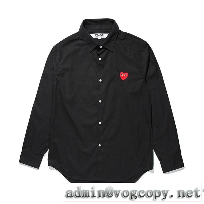 人目を引く存在感 コム デ ギャルソン COMME DES GARCONS 2018年春夏シーズン シャツ 4色可選