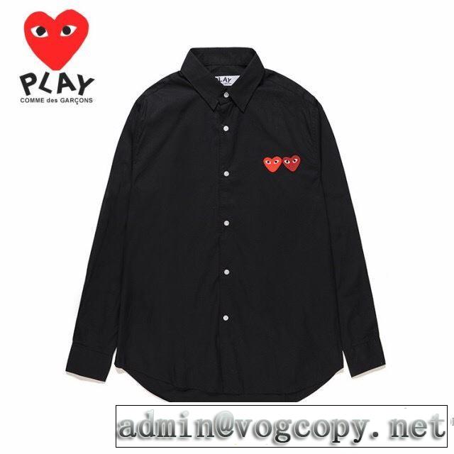 コム デ ギャルソン COMME DES GARCONS 定番品質保証 シャツ 4色可選 18ＳＳ美品 欧米韓流