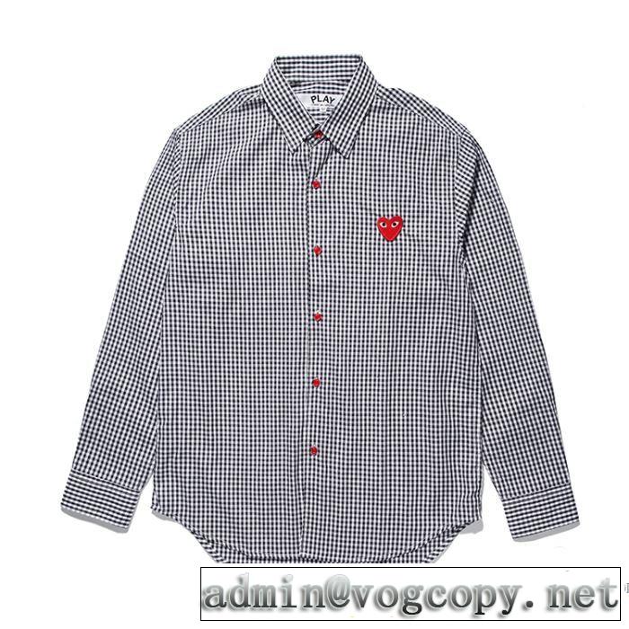  2018新品入荷 シャツ 3色可選 今季爆発的な人気 コム デ ギャルソン COMME DES GARCONS