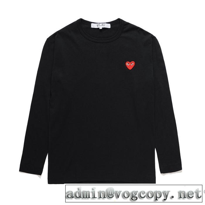 コム デ ギャルソン COMME DES GARCONS 2018新品入荷 長袖Tシャツ 3色可選 今季爆発的な人気