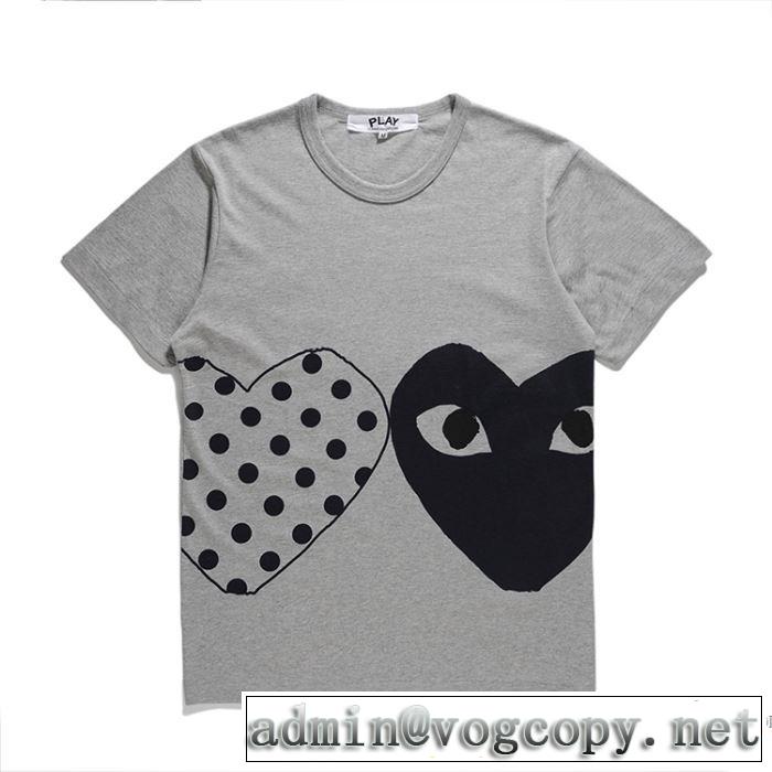 コム デ ギャルソン COMME DES GARCONS 半袖Tシャツ 2色可選 2018【SALE！】 高品質な