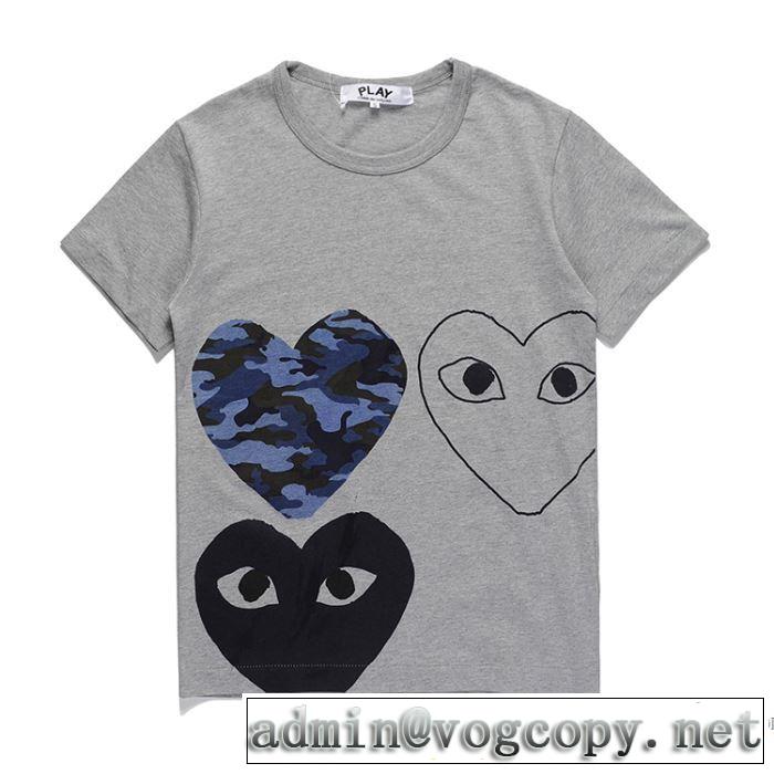 手頃価格 コム デ ギャルソン COMME DES GARCONS 2018年春夏入荷 半袖Tシャツ 2色可選