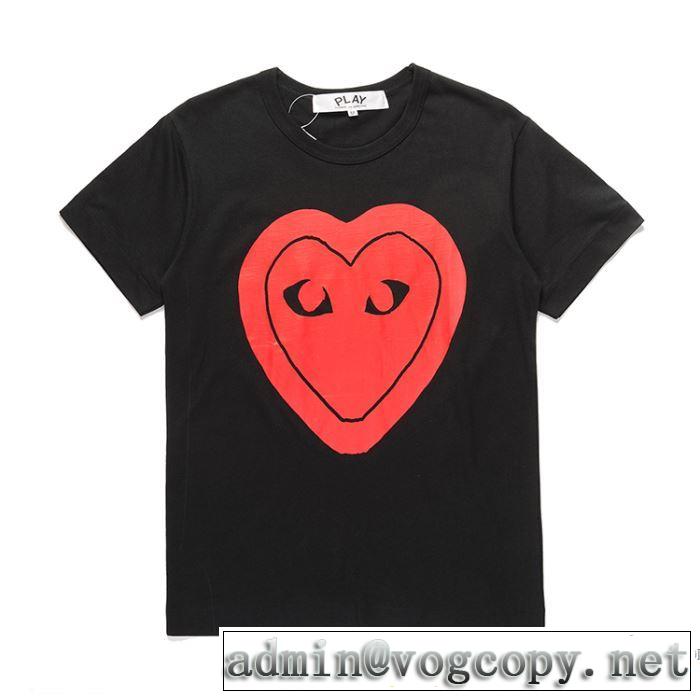 コム デ ギャルソン COMME DES GARCONS 2018最高ランキング 超お買い得 半袖Tシャツ 3色可選