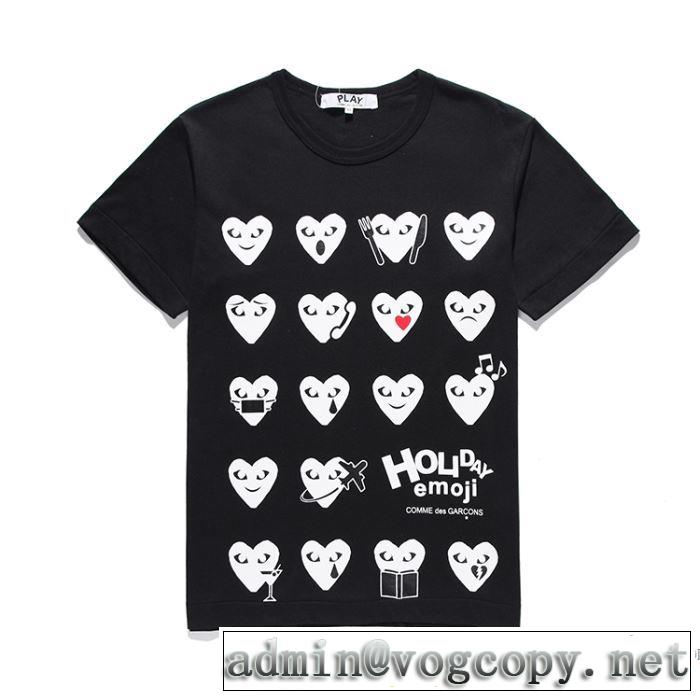 良好品 コム デ ギャルソン COMME DES GARCONS 半袖Tシャツ 3色可選 2018年春夏シーズン
