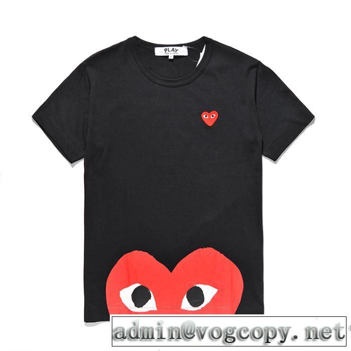 美品*入手困難 2018年春夏入荷 コム デ ギャルソン COMME DES GARCONS 半袖Tシャツ 3色可選