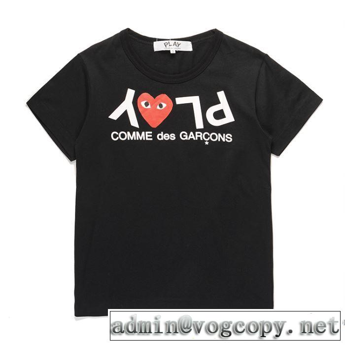 絶妙な新商品 コム デ ギャルソン COMME DES GARCONS 2018最安値！ 半袖Tシャツ 3色可選